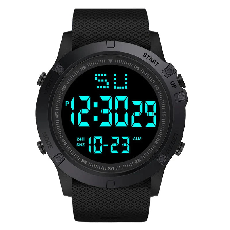 Joris | Robuust Digitaal Militair Sporthorloge met LED-Display voor Heren 1