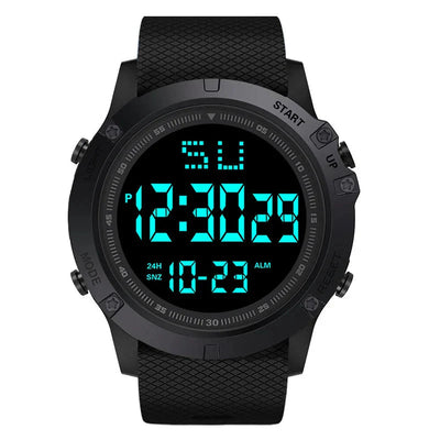 Joris | Robuust Digitaal Militair Sporthorloge met LED-Display voor Heren 1