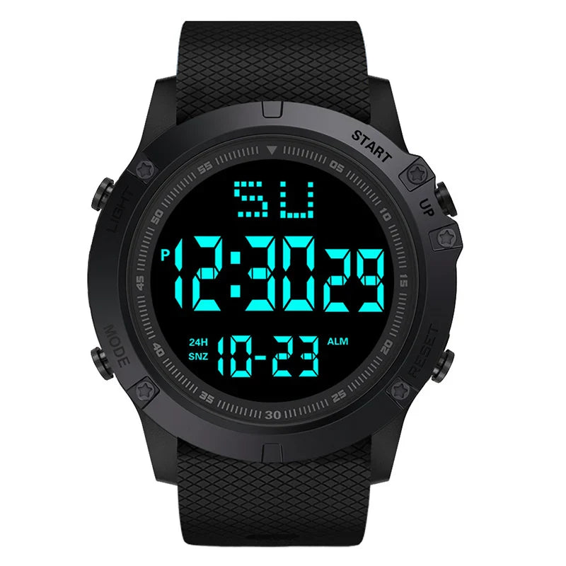 Joris | Robuust Digitaal Militair Sporthorloge met LED-Display voor Heren 9