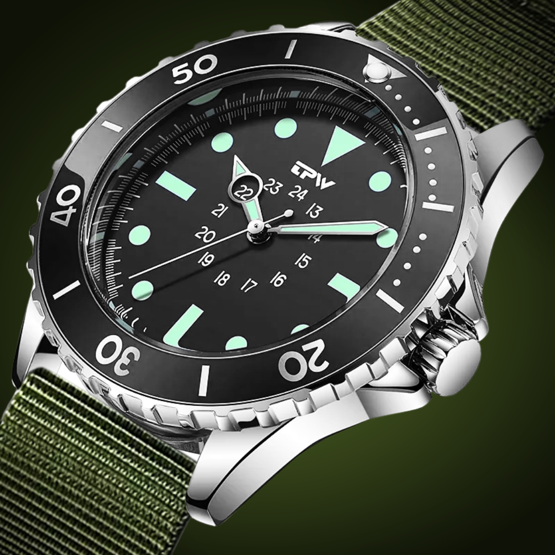Joris | Robuust Veldhorloge met Waterbestendig Ontwerp en 24-Uurs Wijzerplaat 2