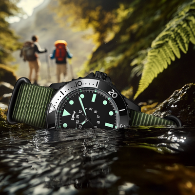 Joris | Robuust Veldhorloge met Waterbestendig Ontwerp en 24-Uurs Wijzerplaat 7